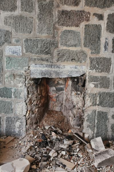 Hearth Demolition in Midland