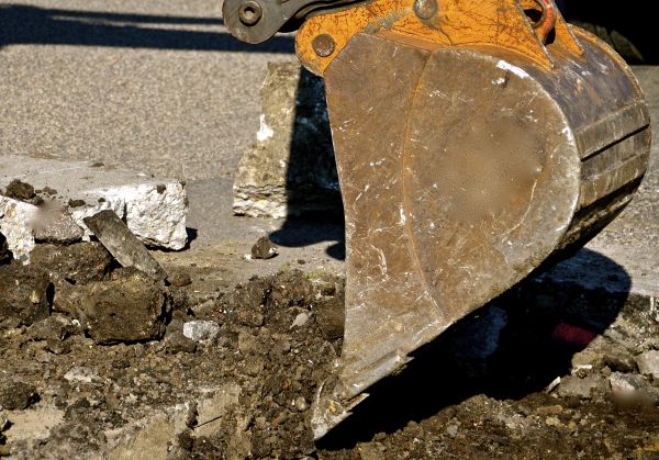 Cement Pad Demolition in Midland