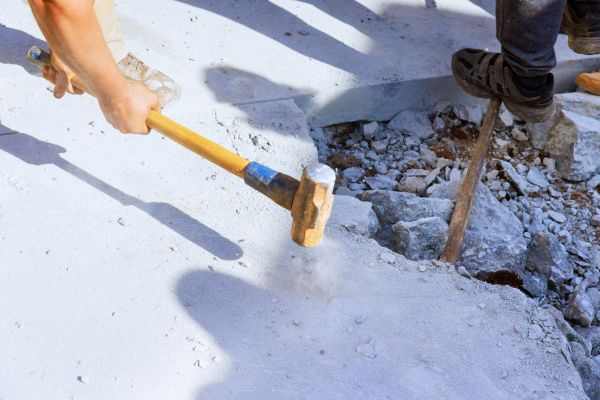 Concrete Pavement Demolition in Midland