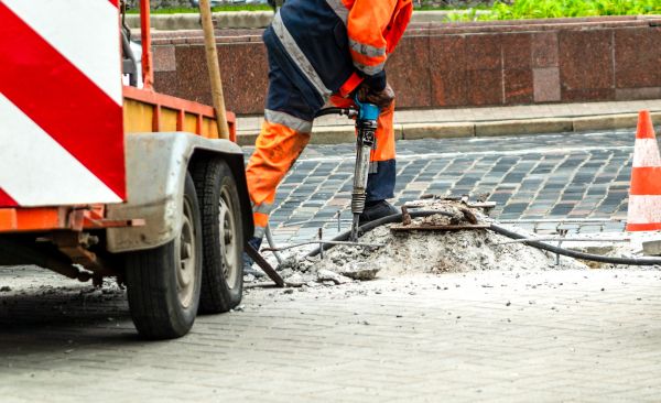Concrete Driveway Demolition in Midland