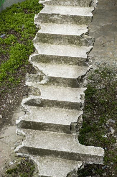 Concrete Steps Demolition in Midland