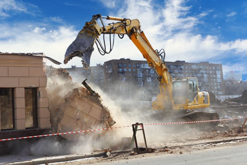 Excavator Demolition